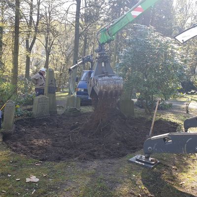 Geschtztes Familiengrab von Neubrandenburgs Senator Giesecke wird neu angelegt